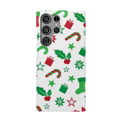 Custom Samsung Tough Phone Case – Christmas Santa Holiday Design, Festive Xmas Protection - covers4phones
