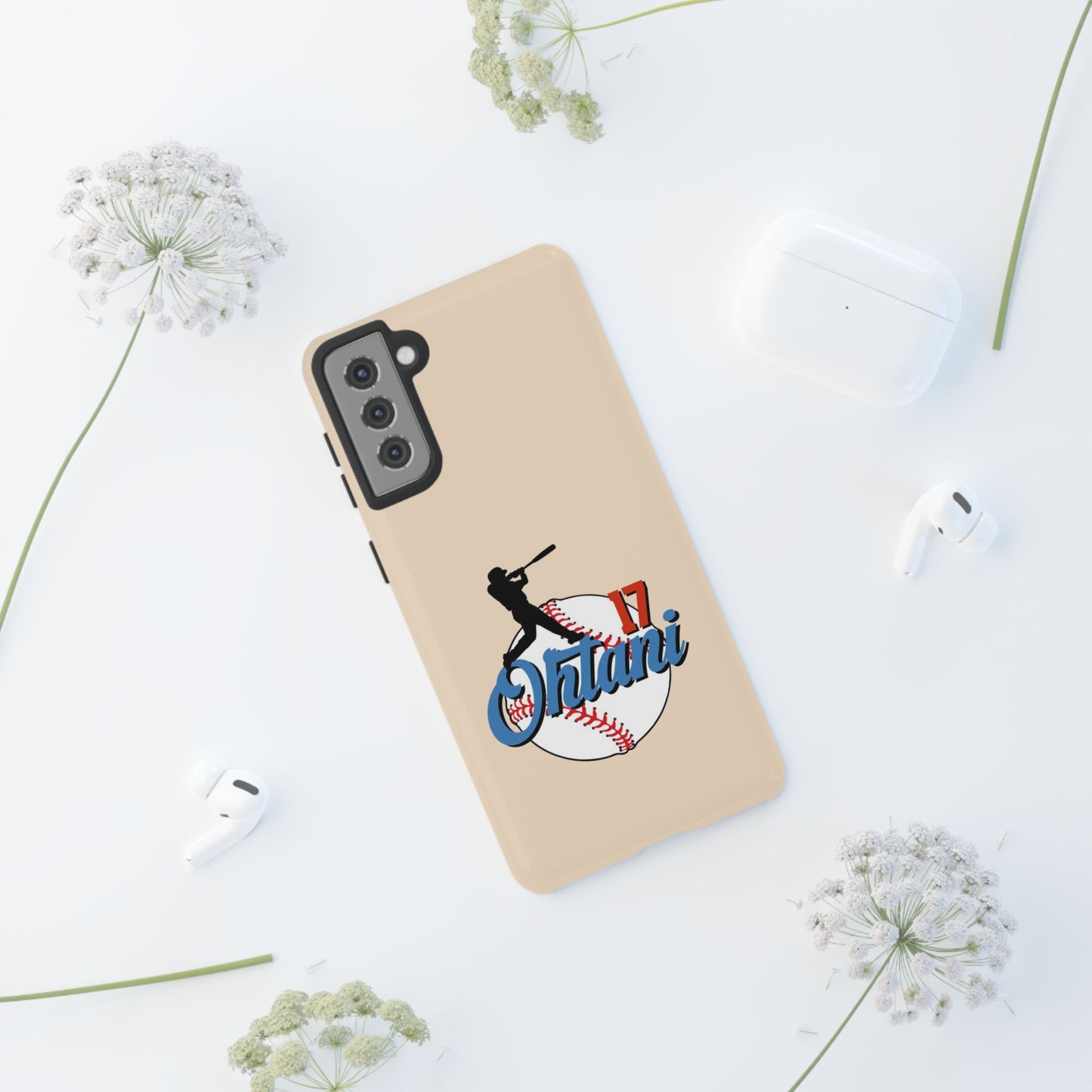 Shohei Ohtani GameChanger Shell – Dual-Layer Defense & Slim Grip | Compatible with iPhone 8 to 16 Pro Max & Samsung Galaxy S10 to S25 Ultra