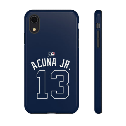 Ronald Acuña Jr. Power Play Phone Case – Bold Style, Braves Energy & MVP Swagger
