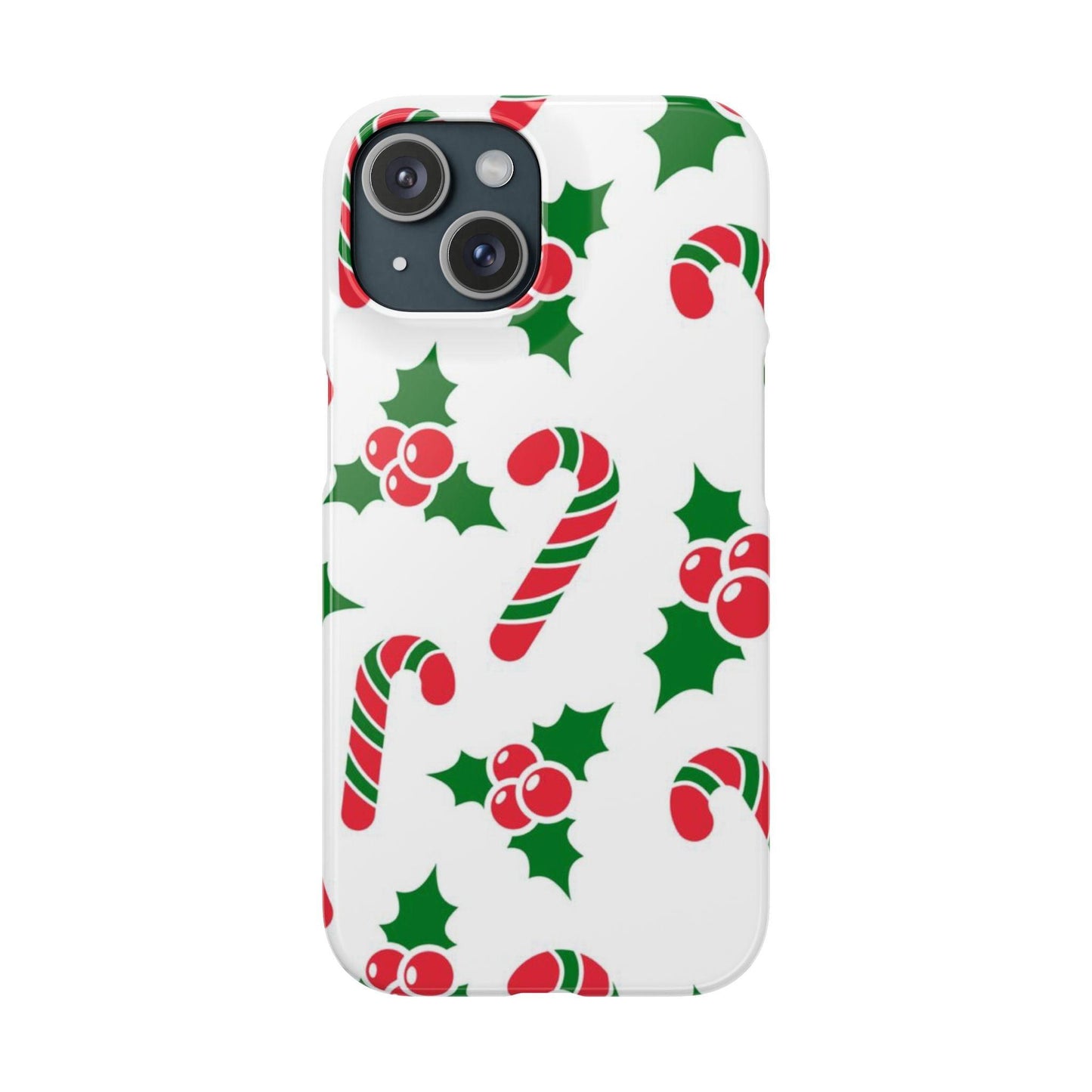 Custom iPhone Tough Phone Case – Christmas Santa Holiday Design, Festive Xmas Protection - covers4phones