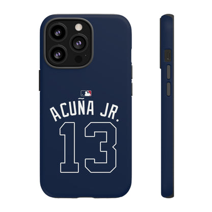 Ronald Acuña Jr. Power Play Phone Case – Bold Style, Braves Energy & MVP Swagger
