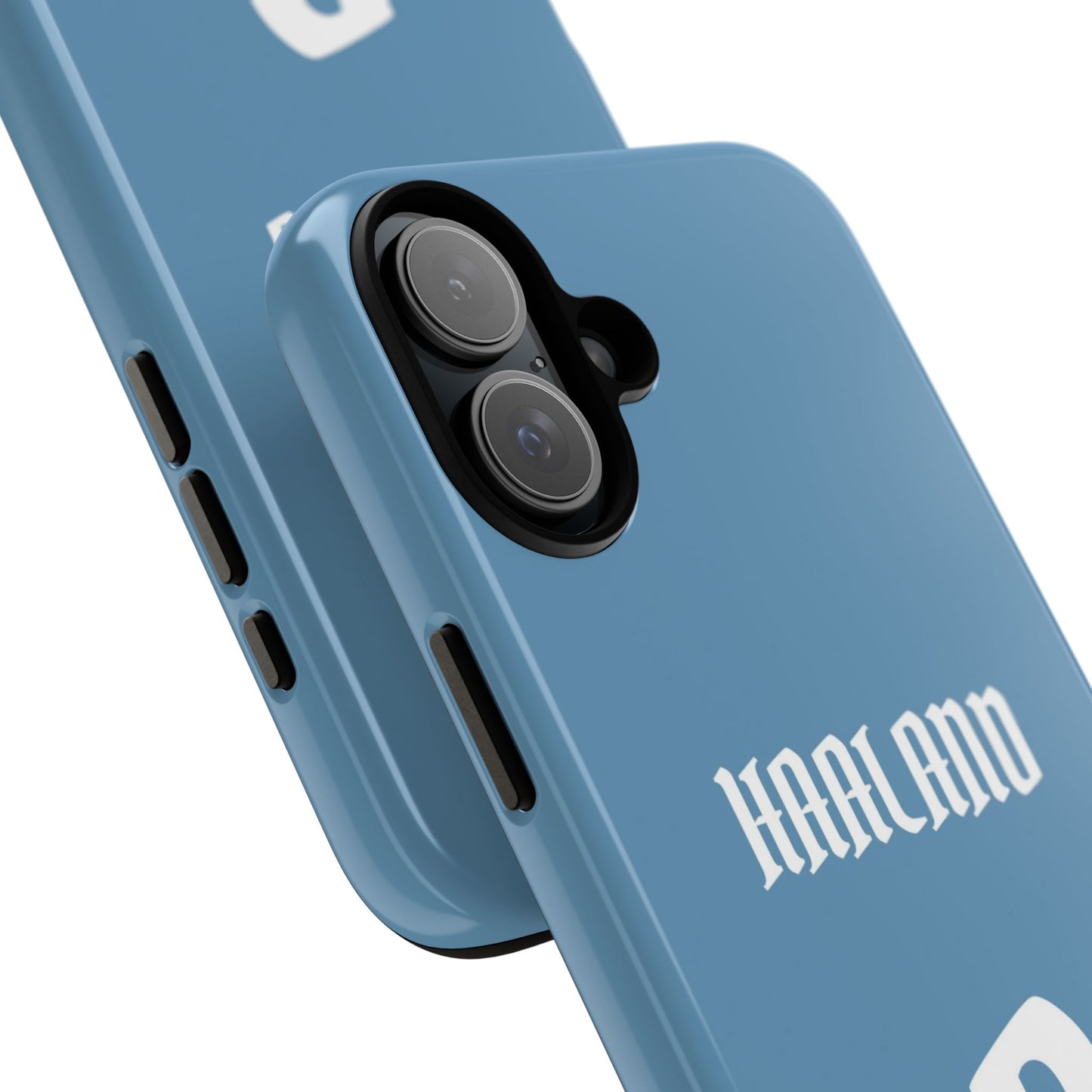 Erling Haaland PowerStrike – Rugged Dual-Layer Protection & Slim Profile | Compatible with iPhone 8 to 16 Pro Max & Samsung Galaxy S10 to S25 Ultra