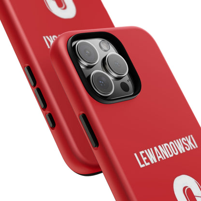 Robert Lewandowski Precision Guard – Dual-Layer Protection & Sleek Design | Compatible with iPhone 8 to 16 Pro Max & Samsung Galaxy S10 to S25 Ultra