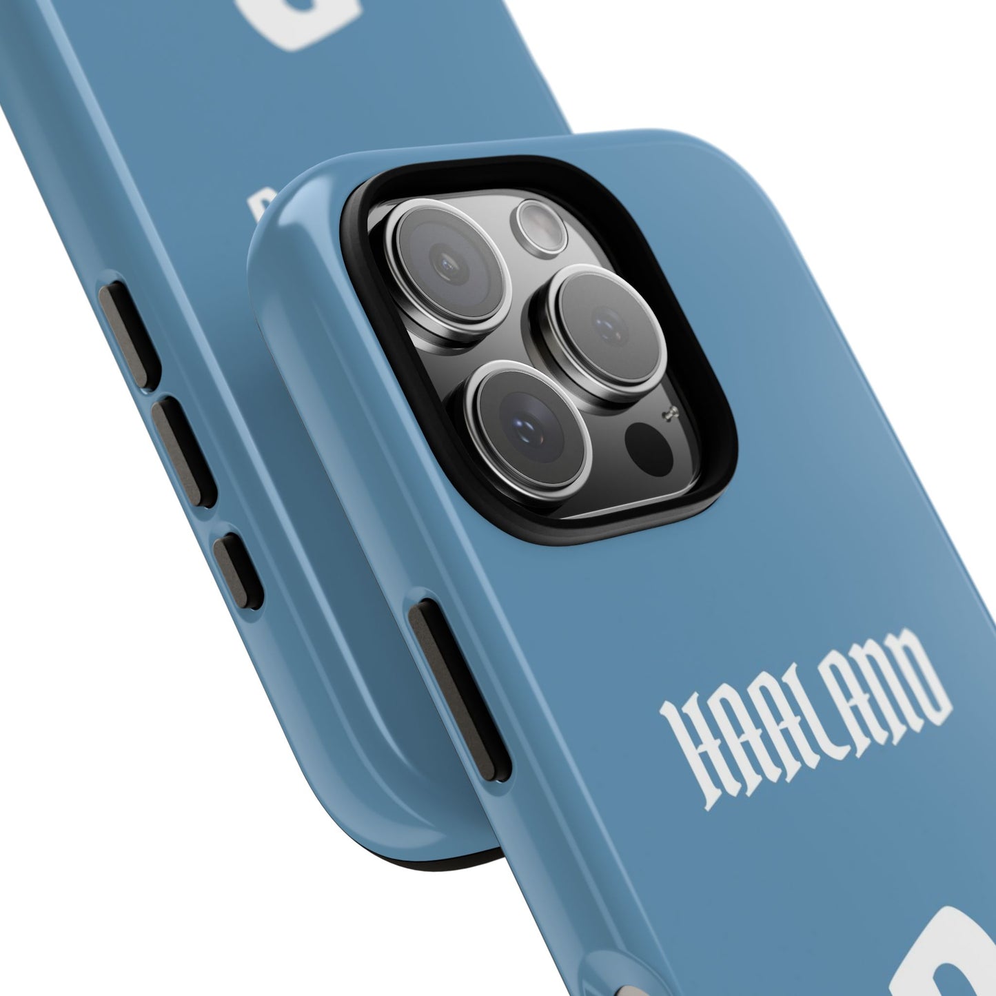 Erling Haaland PowerStrike – Rugged Dual-Layer Protection & Slim Profile | Compatible with iPhone 8 to 16 Pro Max & Samsung Galaxy S10 to S25 Ultra