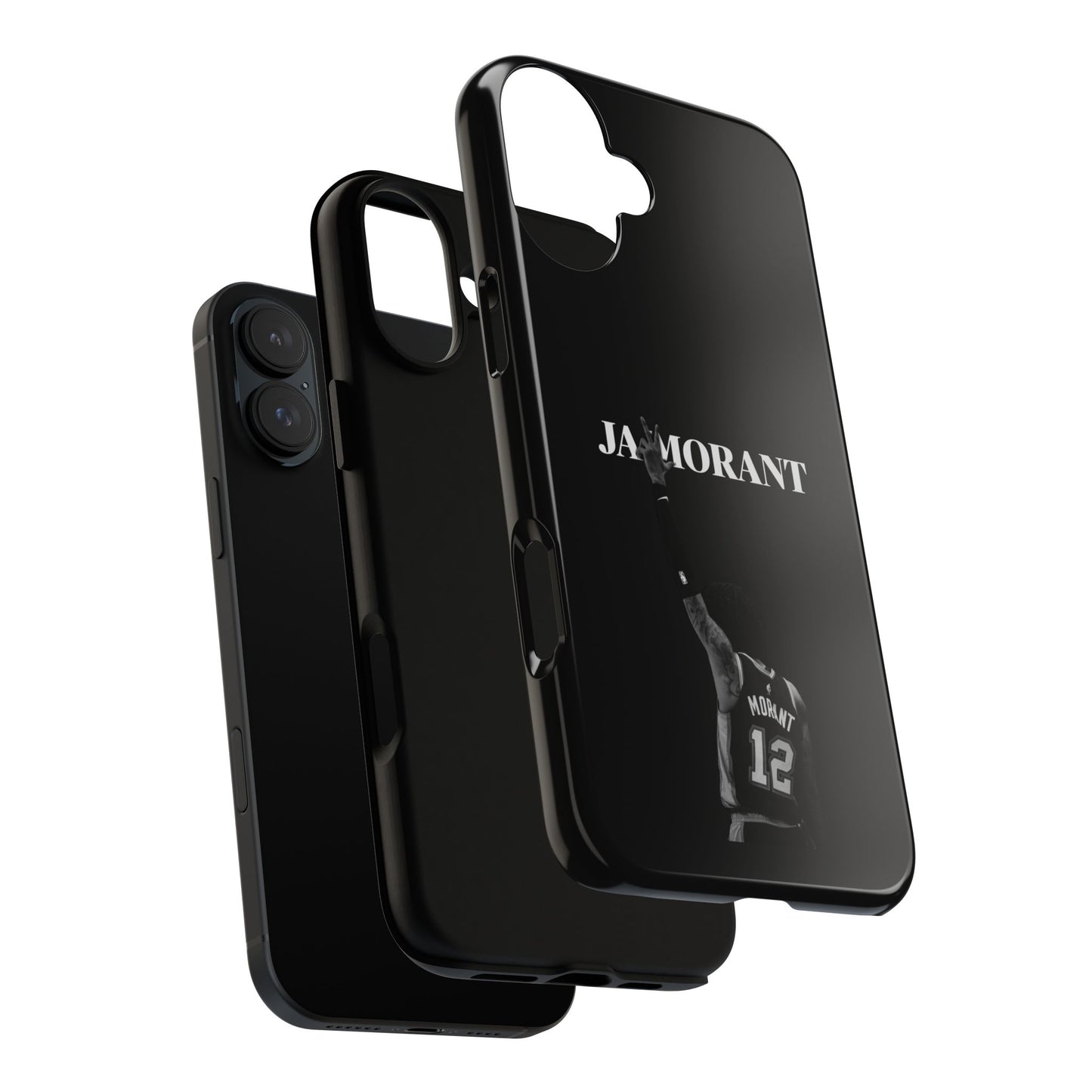 Ja Morant Explosive Drive Series – Shock-Absorbing Dual-Layer Case | Compatible with iPhone 8–16 Pro Max & Samsung Galaxy S10–S25 Ultra