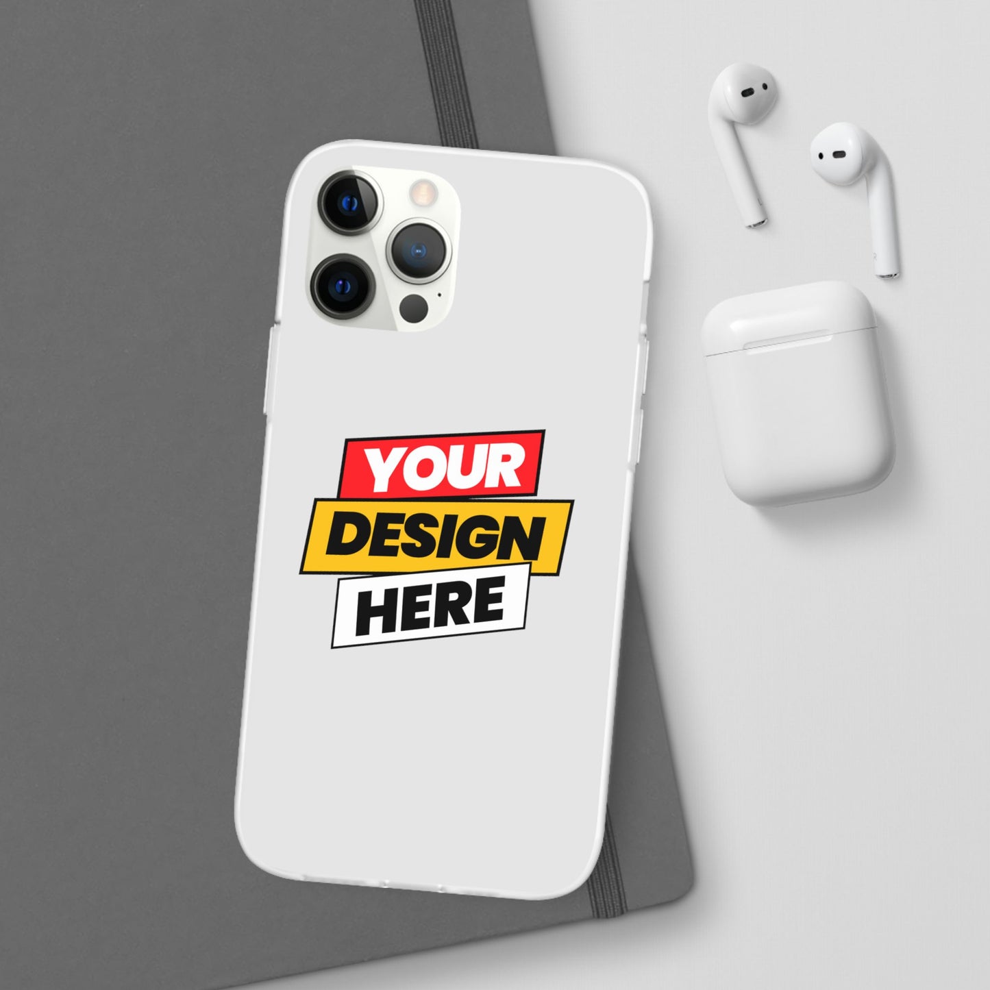 Customizable Flexi Phone Cases, Personalized Tech Accessories, Unique Gifts for Holidays, Fun and Stylish Mobile Covers