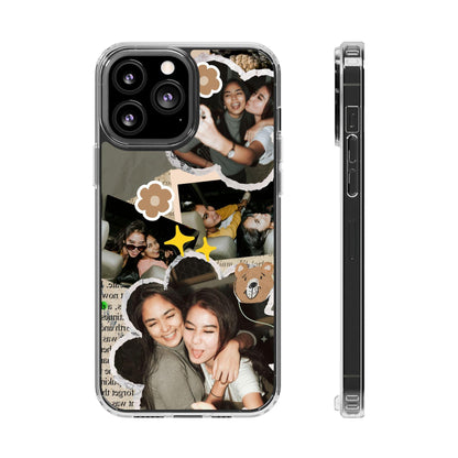 Memories In Retro Templet Custom Printed Clear Cases - covers4phones