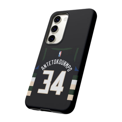 Giannis Antetokounmpo Force Drive Edition – Heavy-Duty ShockGuard Layers, Athletic Slim Fit | iPhone 8–16 Pro Max & Samsung S10–S25 Ultra Supported
