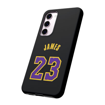 LeBron James King’s Guard Edition – MaxProtect Hybrid Shell, Athletic Profile | iPhone 8–16 Pro Max & Samsung S10–S25 Ultra Compatible