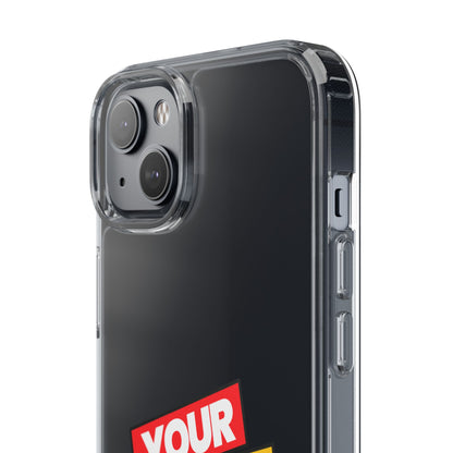 Custom Clear Transparent Cases for Phones - Personalized Protection, Ideal for Gifts, Birthdays, Holidays, Trendy Phone Accessories
