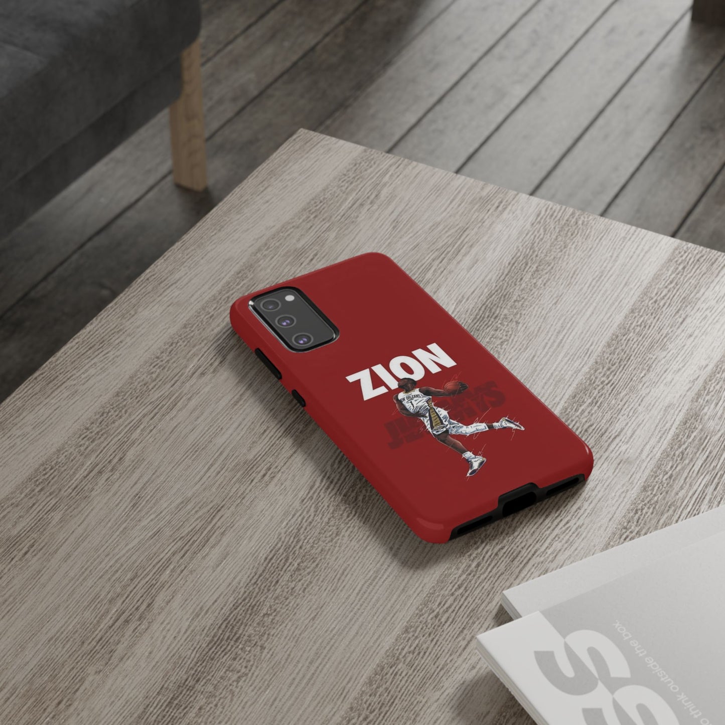 Zion Williamson Power Drive Edition – Rugged Dual-Layer Armor & Slim Fit | Compatible with iPhone 8–16 Pro Max & Samsung S10–S25 Ultra