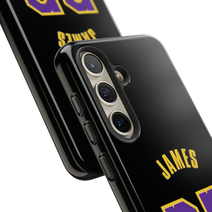 LeBron James King’s Guard Edition – MaxProtect Hybrid Shell, Athletic Profile | iPhone 8–16 Pro Max & Samsung S10–S25 Ultra Compatible