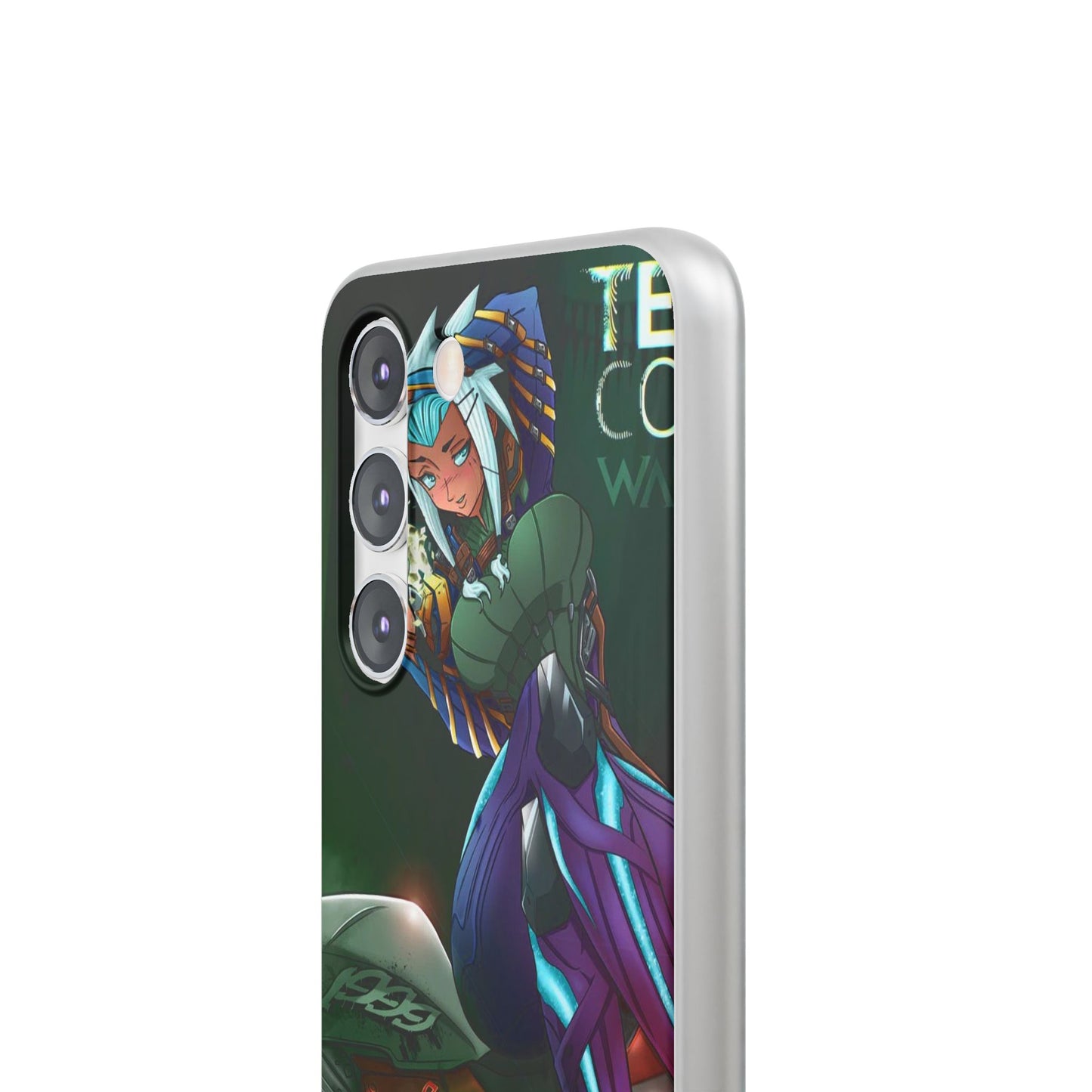 Anime-Inspired Phone Case - Flexi Cases, Custom Phone Cover, Gift for Her, Birthday Present, Unique Cell Phone Accessories
