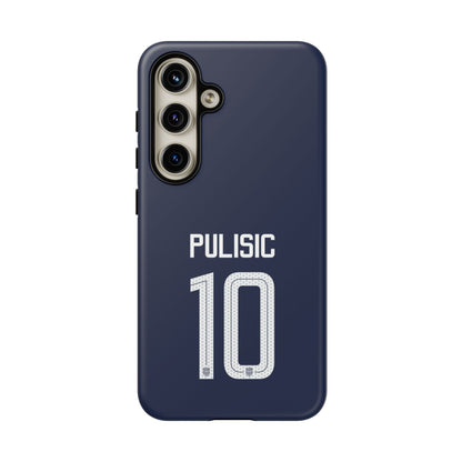 Christian Pulisic Precision Armor – Dual-Layer Durability & Sleek Fit | Compatible with iPhone 8 to 16 Pro Max & Samsung Galaxy S10 to S25 Ultra