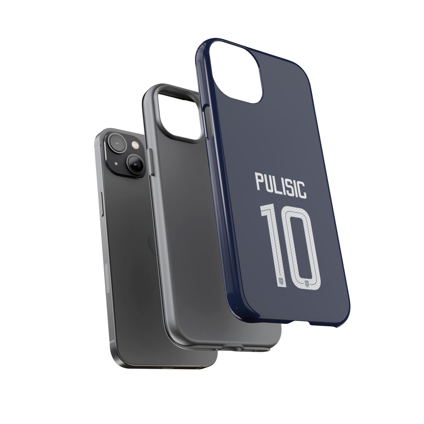 Christian Pulisic Precision Armor – Dual-Layer Durability & Sleek Fit | Compatible with iPhone 8 to 16 Pro Max & Samsung Galaxy S10 to S25 Ultra