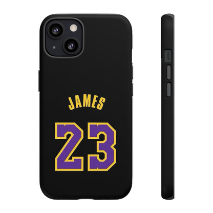 LeBron James King’s Guard Edition – MaxProtect Hybrid Shell, Athletic Profile | iPhone 8–16 Pro Max & Samsung S10–S25 Ultra Compatible