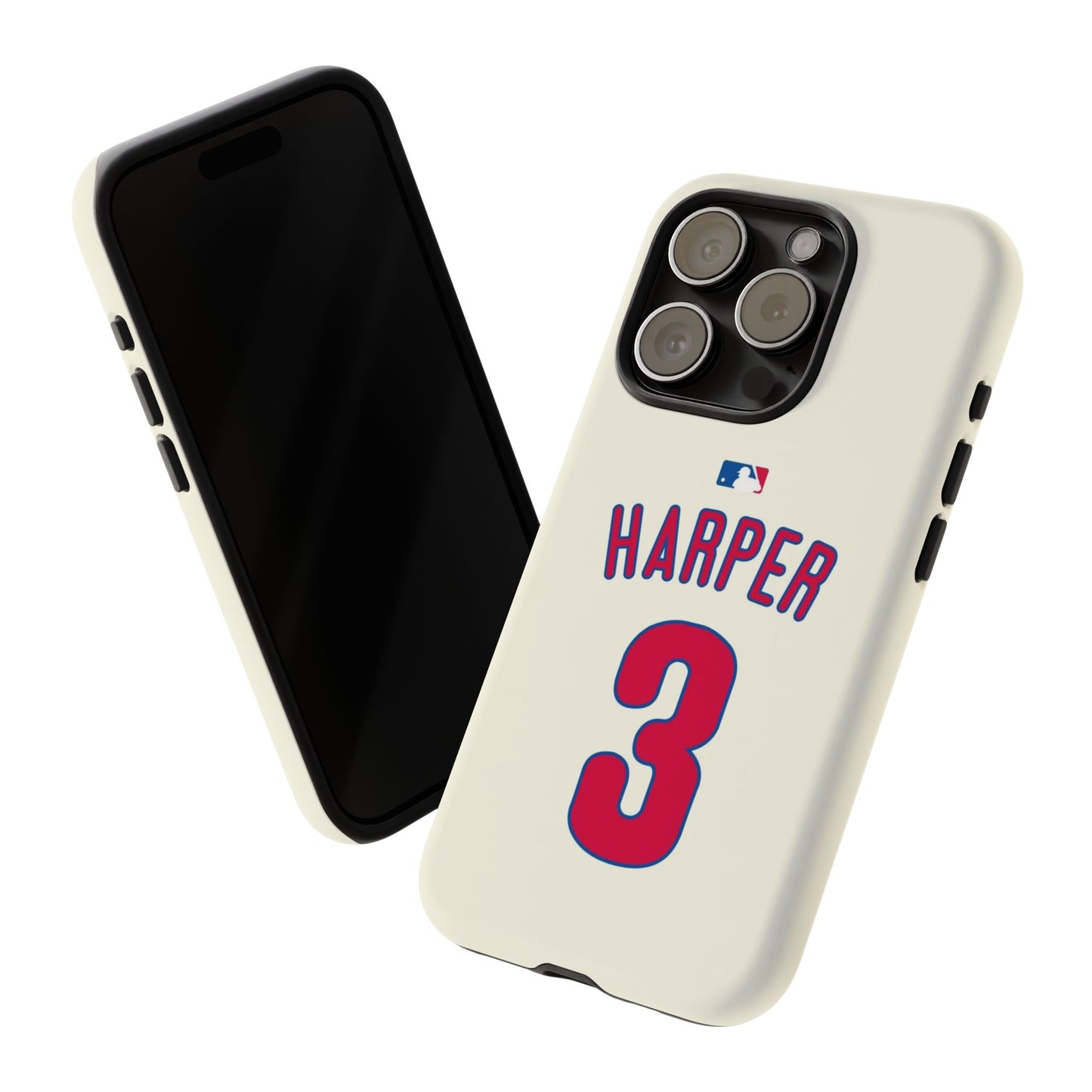 Bryce Harper PowerGrip – Dual-Layer Defense & Slim Fit | Compatible with iPhone 8 to 16 Pro Max & Samsung Galaxy S10 to S25 Ultra