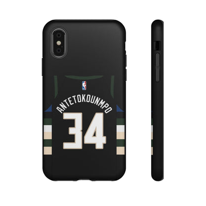 Giannis Antetokounmpo Force Drive Edition – Heavy-Duty ShockGuard Layers, Athletic Slim Fit | iPhone 8–16 Pro Max & Samsung S10–S25 Ultra Supported