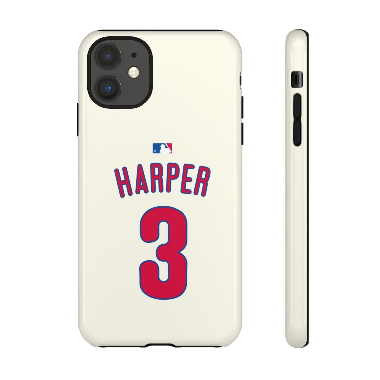 Bryce Harper PowerGrip – Dual-Layer Defense & Slim Fit | Compatible with iPhone 8 to 16 Pro Max & Samsung Galaxy S10 to S25 Ultra