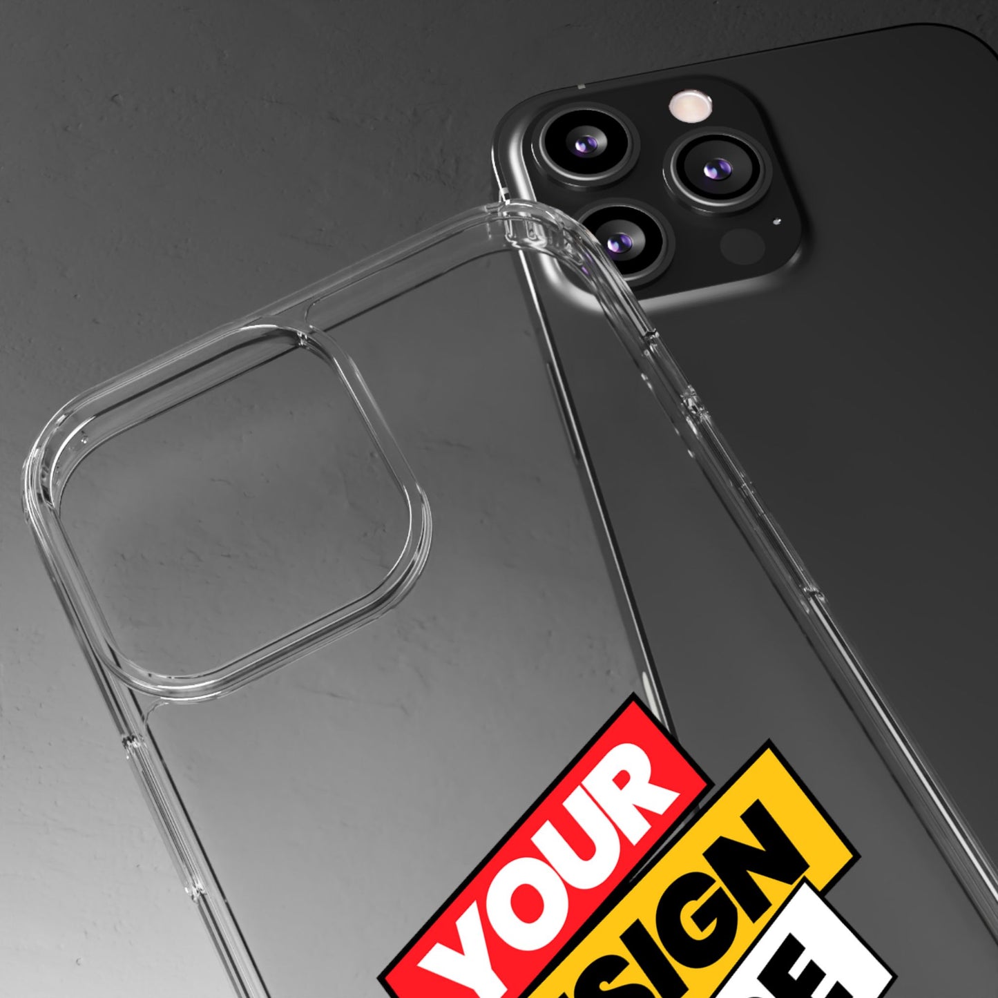 Custom Clear Transparent Cases for Phones - Personalized Protection, Ideal for Gifts, Birthdays, Holidays, Trendy Phone Accessories