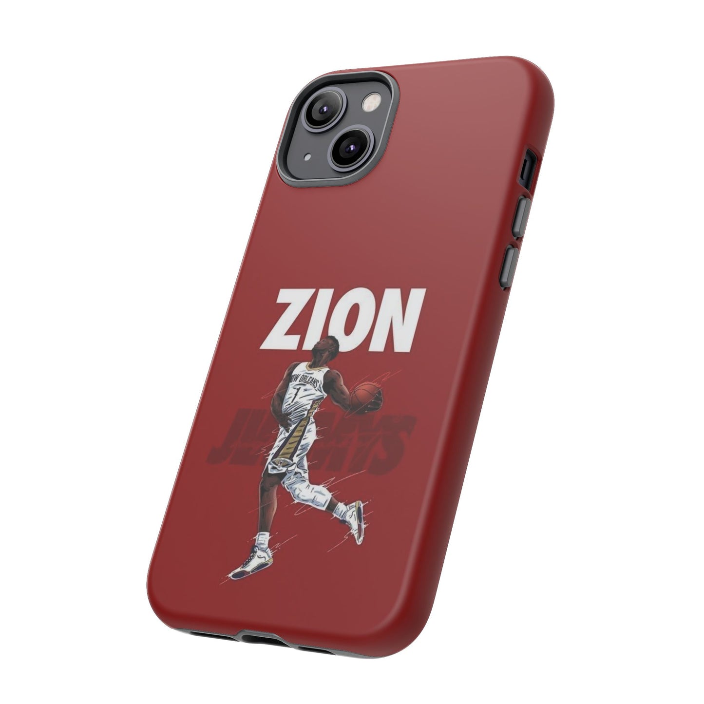 Zion Williamson Power Drive Edition – Rugged Dual-Layer Armor & Slim Fit | Compatible with iPhone 8–16 Pro Max & Samsung S10–S25 Ultra
