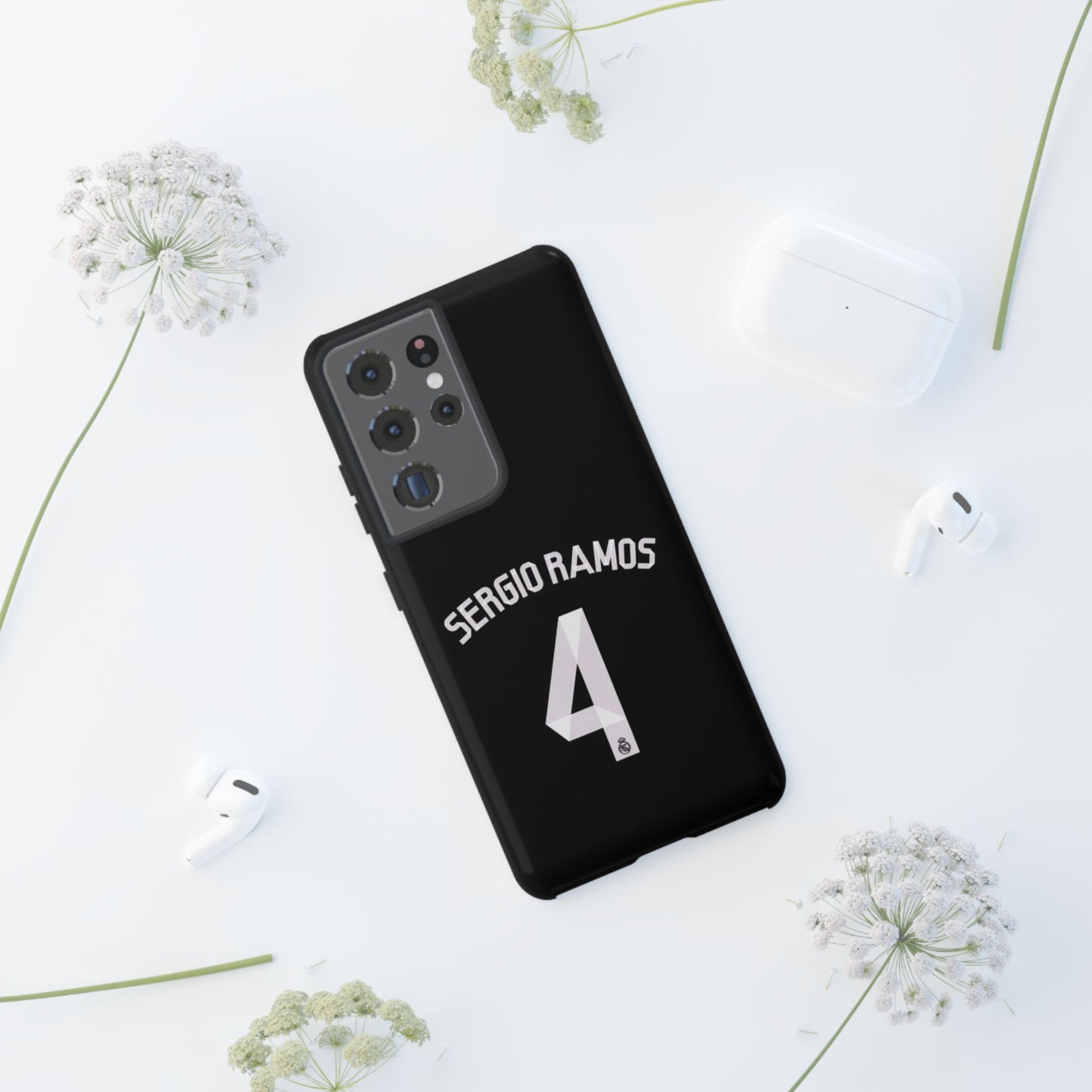 Sergio Ramos Defender Pro – Dual-Layer Shock Absorption & Slim Profile | Compatible with iPhone 8 to 16 Pro Max & Samsung Galaxy S10 to S25 Ultra