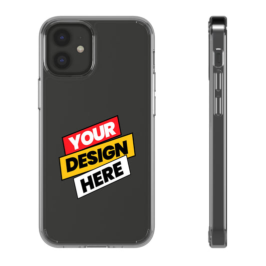 Custom Clear Transparent Cases for Phones - Personalized Protection, Ideal for Gifts, Birthdays, Holidays, Trendy Phone Accessories