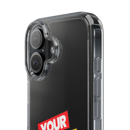 Custom Clear Transparent Cases for Phones - Personalized Protection, Ideal for Gifts, Birthdays, Holidays, Trendy Phone Accessories