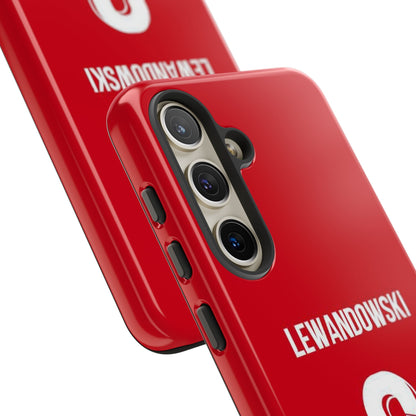 Robert Lewandowski Precision Guard – Dual-Layer Protection & Sleek Design | Compatible with iPhone 8 to 16 Pro Max & Samsung Galaxy S10 to S25 Ultra