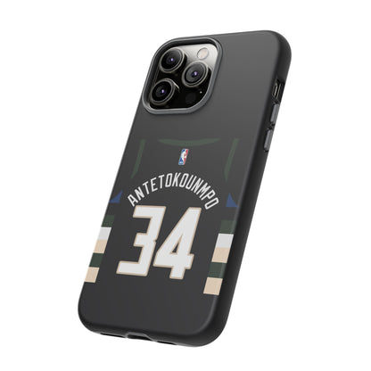 Giannis Antetokounmpo Force Drive Edition – Heavy-Duty ShockGuard Layers, Athletic Slim Fit | iPhone 8–16 Pro Max & Samsung S10–S25 Ultra Supported