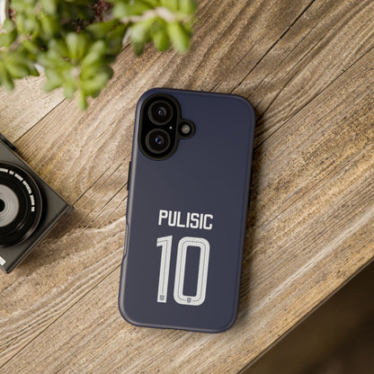 Christian Pulisic Precision Armor – Dual-Layer Durability & Sleek Fit | Compatible with iPhone 8 to 16 Pro Max & Samsung Galaxy S10 to S25 Ultra