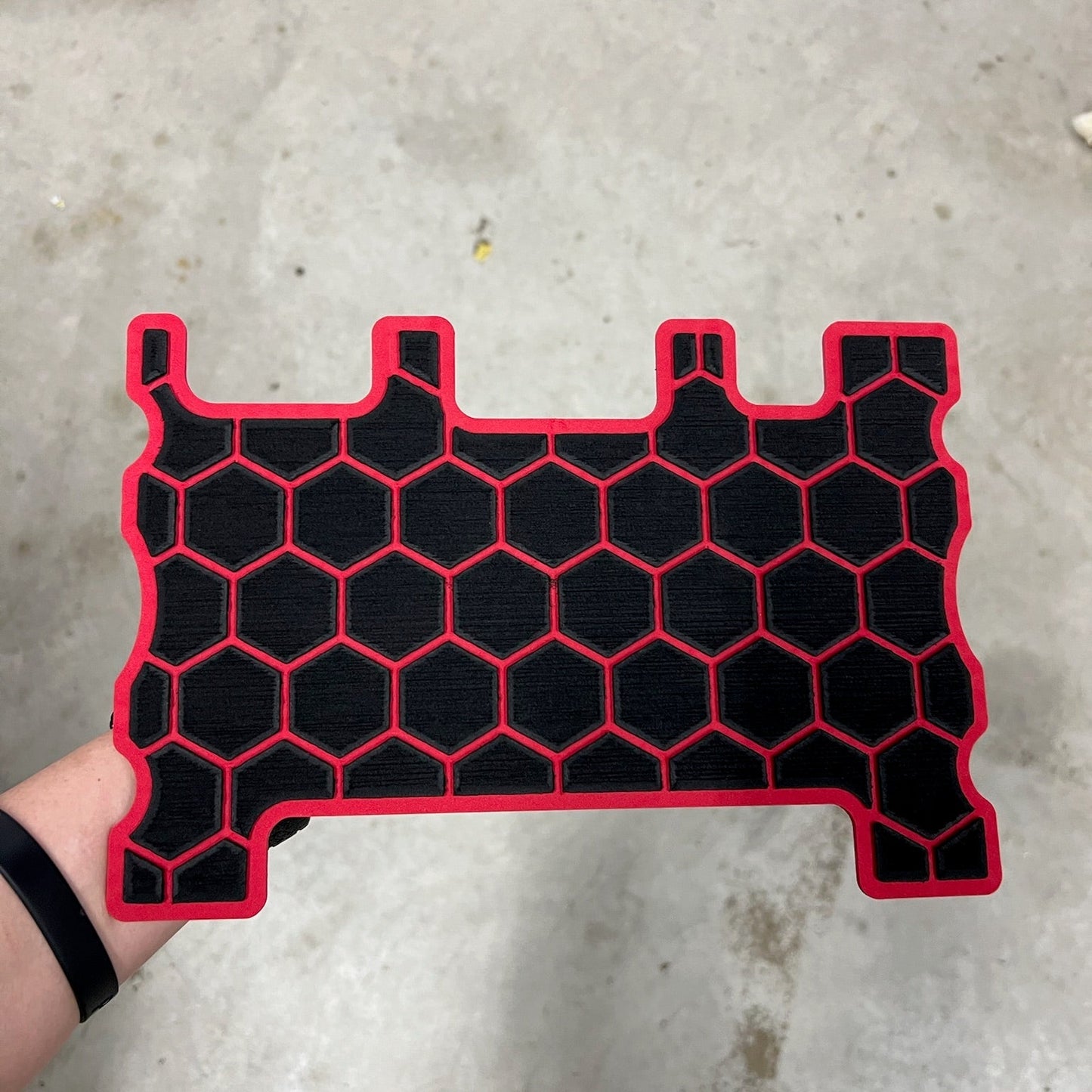"Hexagons" - Custom Speaker Shell for Turtlebox or Ecoxgear Defender