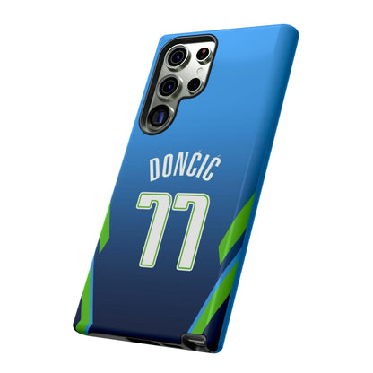 Luka Dončić Ice Vision Edition – Rugged Dual-Layer Build, Slim Fit | Compatible with iPhone 8–16 Pro Max & Samsung Galaxy S10–S25 Ultra