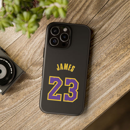 LeBron James King’s Guard Edition – MaxProtect Hybrid Shell, Athletic Profile | iPhone 8–16 Pro Max & Samsung S10–S25 Ultra Compatible