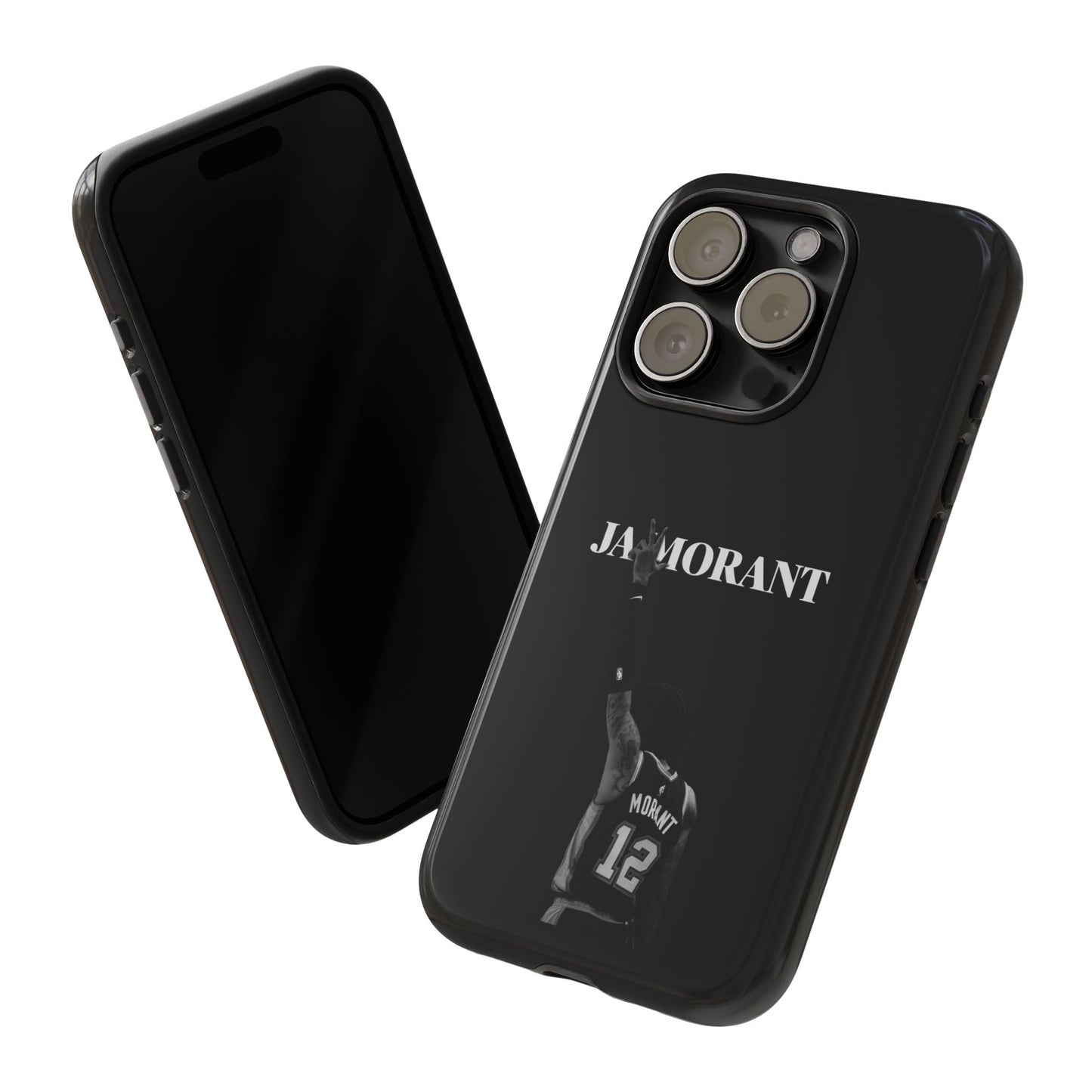 Ja Morant Explosive Drive Series – Shock-Absorbing Dual-Layer Case | Compatible with iPhone 8–16 Pro Max & Samsung Galaxy S10–S25 Ultra