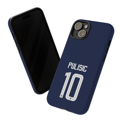 Christian Pulisic Precision Armor – Dual-Layer Durability & Sleek Fit | Compatible with iPhone 8 to 16 Pro Max & Samsung Galaxy S10 to S25 Ultra