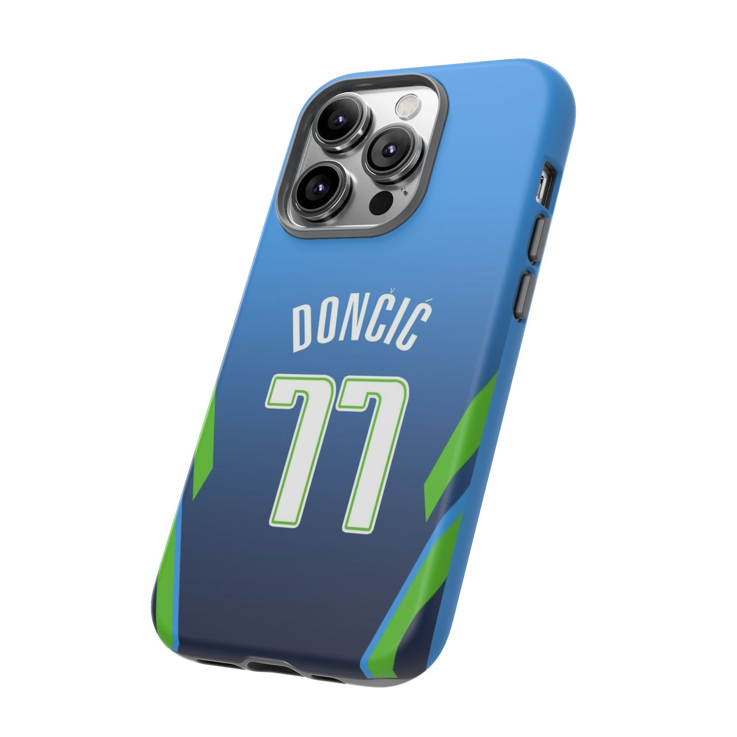 Luka Dončić Ice Vision Edition – Rugged Dual-Layer Build, Slim Fit | Compatible with iPhone 8–16 Pro Max & Samsung Galaxy S10–S25 Ultra