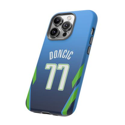 Luka Dončić Ice Vision Edition – Rugged Dual-Layer Build, Slim Fit | Compatible with iPhone 8–16 Pro Max & Samsung Galaxy S10–S25 Ultra