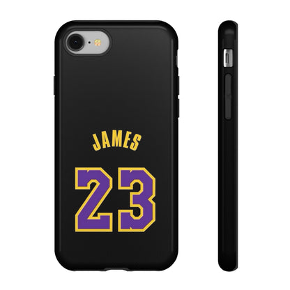 LeBron James King’s Guard Edition – MaxProtect Hybrid Shell, Athletic Profile | iPhone 8–16 Pro Max & Samsung S10–S25 Ultra Compatible