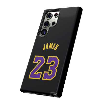 LeBron James King’s Guard Edition – MaxProtect Hybrid Shell, Athletic Profile | iPhone 8–16 Pro Max & Samsung S10–S25 Ultra Compatible