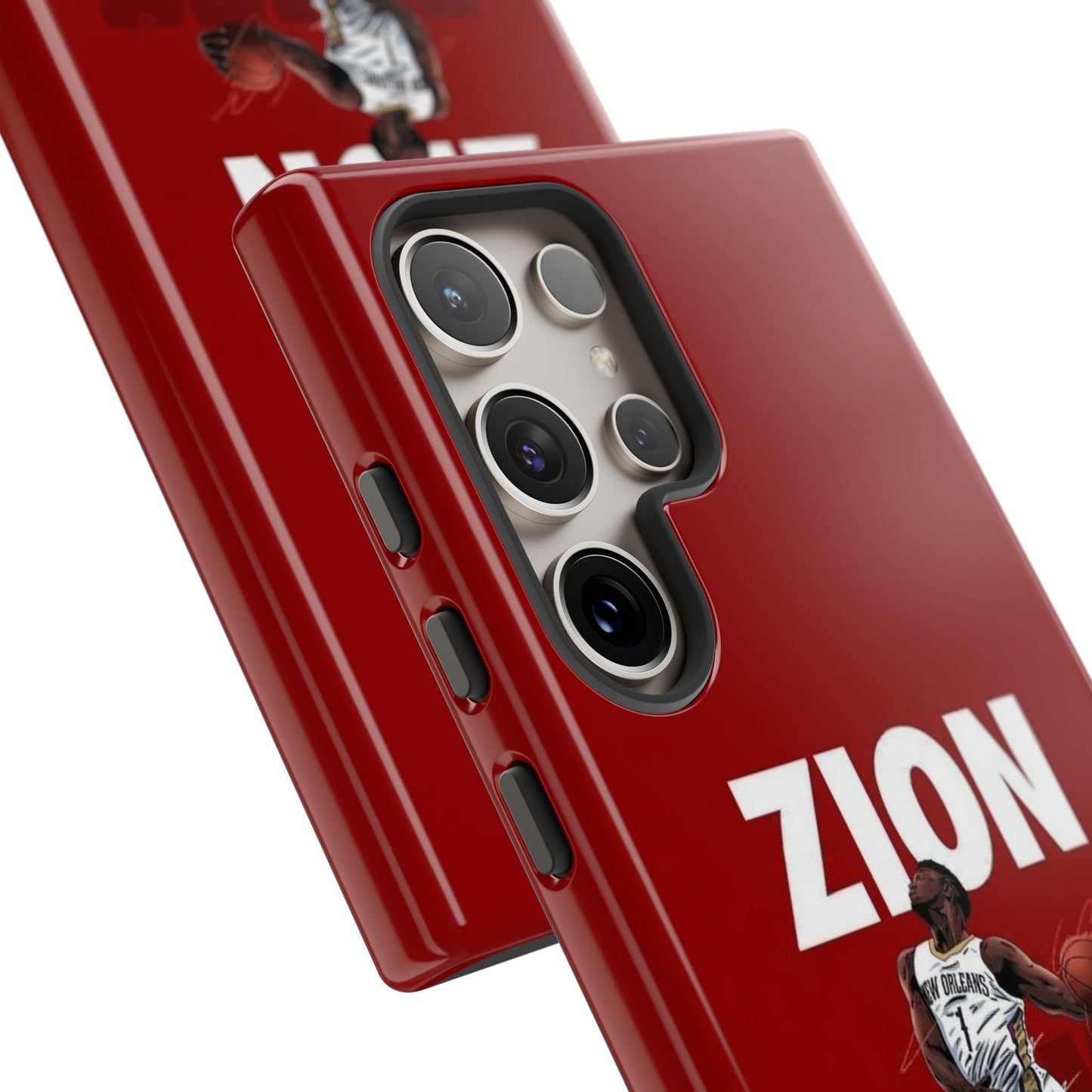 Zion Williamson Power Drive Edition – Rugged Dual-Layer Armor & Slim Fit | Compatible with iPhone 8–16 Pro Max & Samsung S10–S25 Ultra