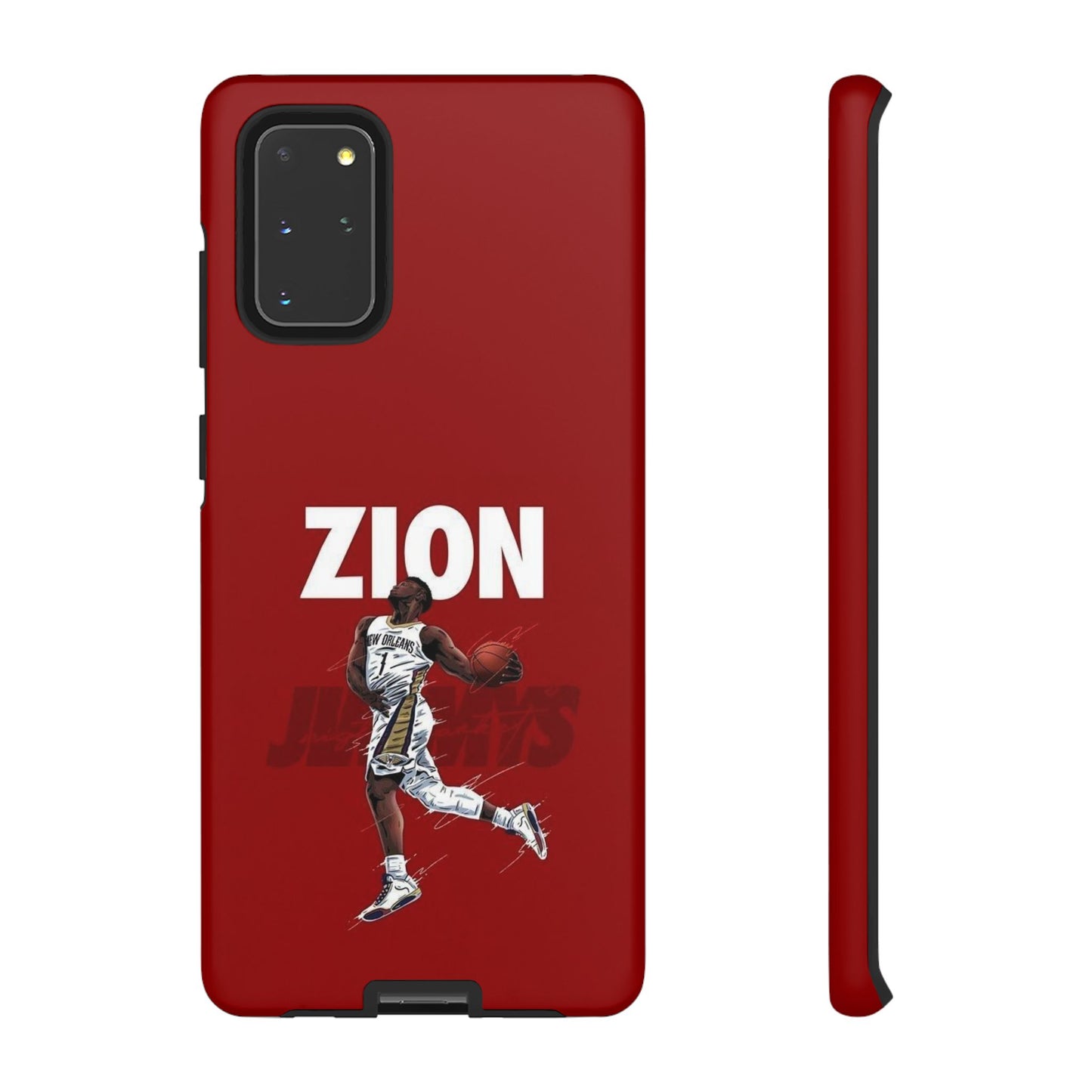 Zion Williamson Power Drive Edition – Rugged Dual-Layer Armor & Slim Fit | Compatible with iPhone 8–16 Pro Max & Samsung S10–S25 Ultra