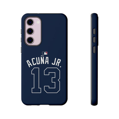 Ronald Acuña Jr. Power Play Phone Case – Bold Style, Braves Energy & MVP Swagger