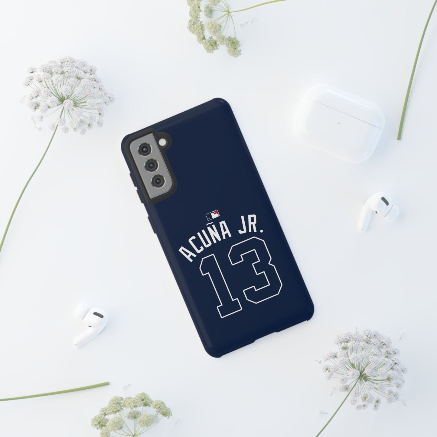 Ronald Acuña Jr. Power Play Phone Case – Bold Style, Braves Energy & MVP Swagger