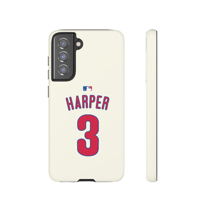 Bryce Harper PowerGrip – Dual-Layer Defense & Slim Fit | Compatible with iPhone 8 to 16 Pro Max & Samsung Galaxy S10 to S25 Ultra