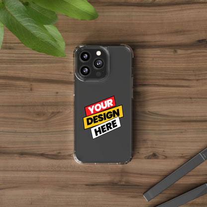 Custom Clear Transparent Cases for Phones - Personalized Protection, Ideal for Gifts, Birthdays, Holidays, Trendy Phone Accessories