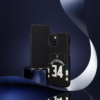 Giannis Antetokounmpo Force Drive Edition – Heavy-Duty ShockGuard Layers, Athletic Slim Fit | iPhone 8–16 Pro Max & Samsung S10–S25 Ultra Supported