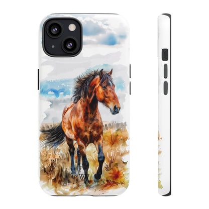WATERCOLOR HORSE | Tough Phone Case