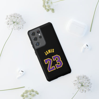 LeBron James King’s Guard Edition – MaxProtect Hybrid Shell, Athletic Profile | iPhone 8–16 Pro Max & Samsung S10–S25 Ultra Compatible