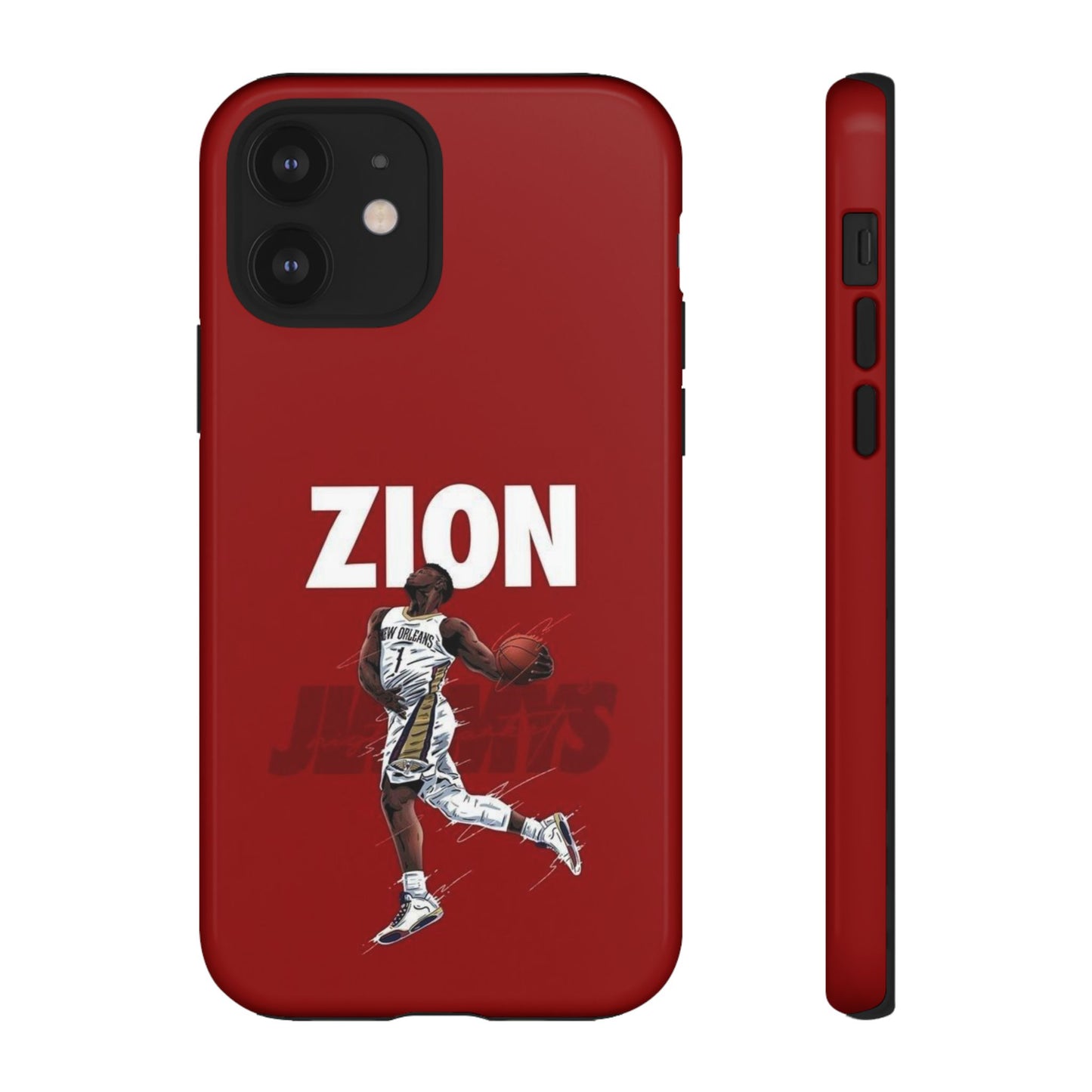 Zion Williamson Power Drive Edition – Rugged Dual-Layer Armor & Slim Fit | Compatible with iPhone 8–16 Pro Max & Samsung S10–S25 Ultra